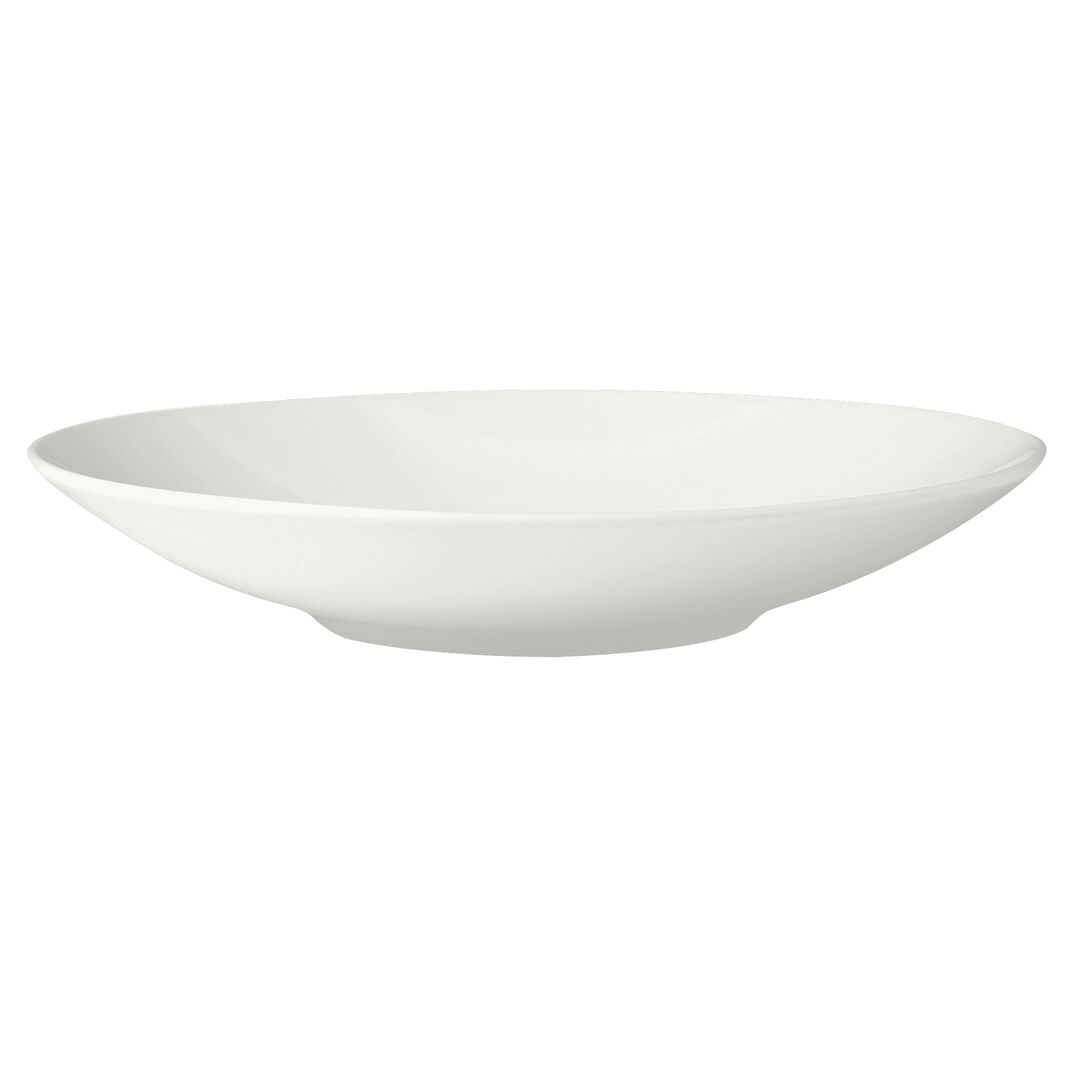 Monaco White Contour Bowl 15.25cm 25.8cl Ceramic Bowl Set Tableware Pack of 36