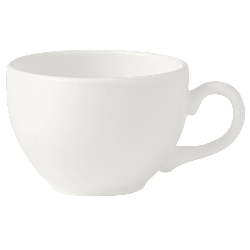 Monaco White Low Cup 8.5cl (3oz) Ceramic Drinking Cup Tableware Pack of 36