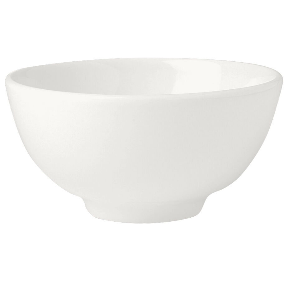 Monaco White Bowl No5 16cm 80cl  Ceramic Bowls Tableware Bar Home Pack of 12