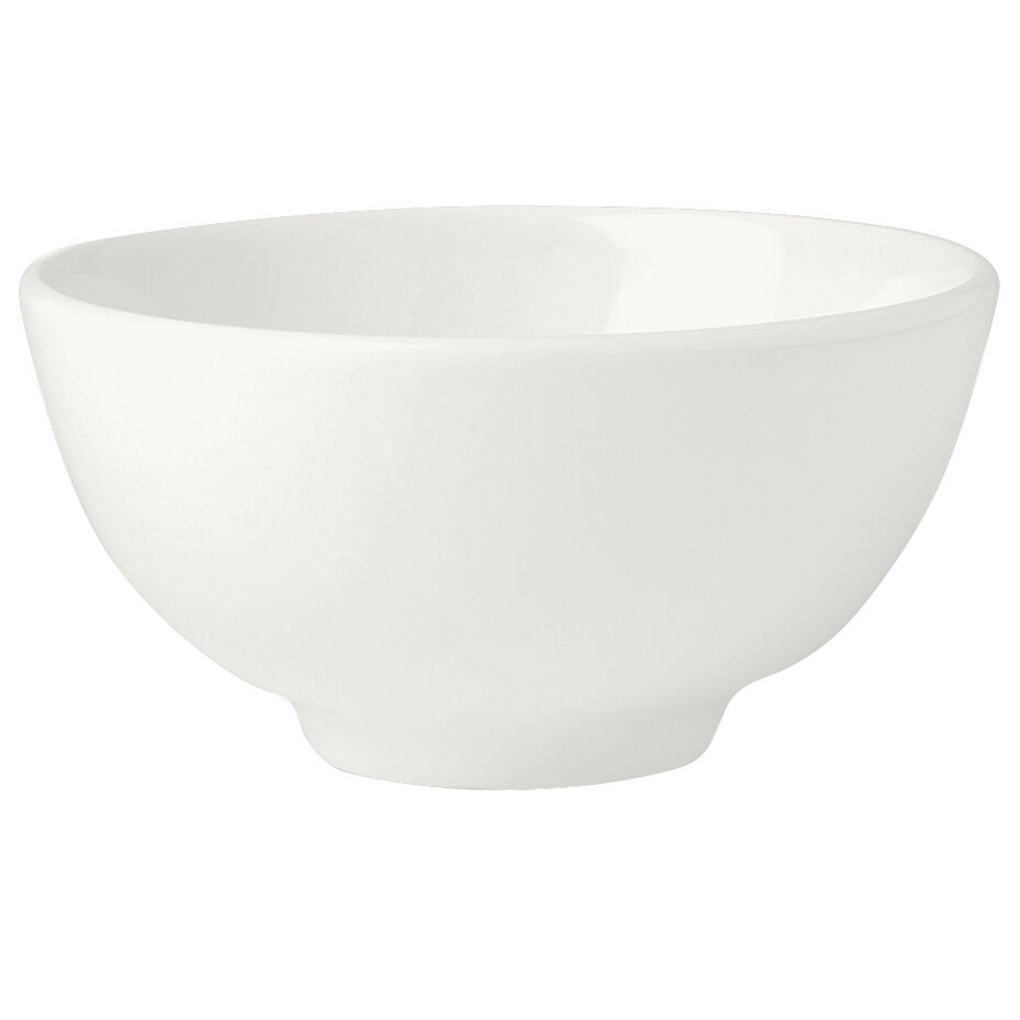 Monaco White Bowl No3 11.5cm 26cl Ceramic Bowls Tableware Bar Home Pack of 12