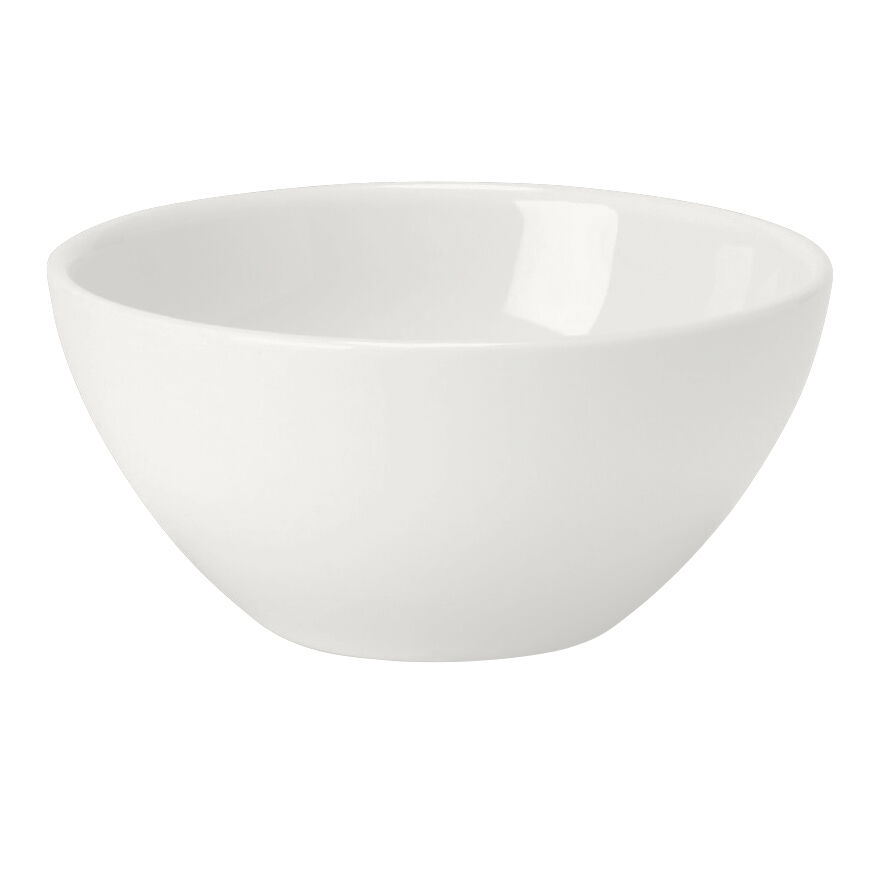 Monaco White Bowl 10cm 20cl Ceramic Bowls Tableware Bar & Hotel Pack of 12