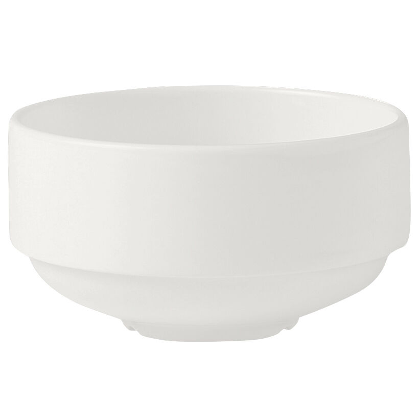 Monaco Soup Cup Ceramic White Unhandled Stacking Cup 28.5cl (10oz) Pack of 36