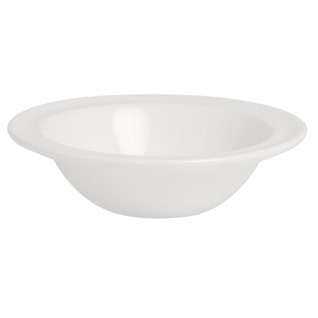 Monaco White Rim Fruit 16.5cm (6 1/2"") ceramic Bowl Set Tableware Pack of 36