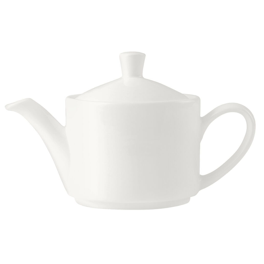 Monaco White Vogue Lid 1 For C660 Pot Lid Home Ceramic Tableware Pack of 12