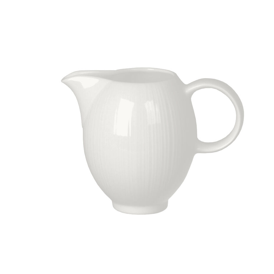 Spyro Jug 14.25cl (5oz) Ceramic Tableware Serving Jug Hotel Home Pack of 12