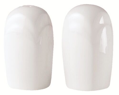 Bianco Pepper Pot Ceramic Tableware Presentation Pepper Pot Set Pack of 12