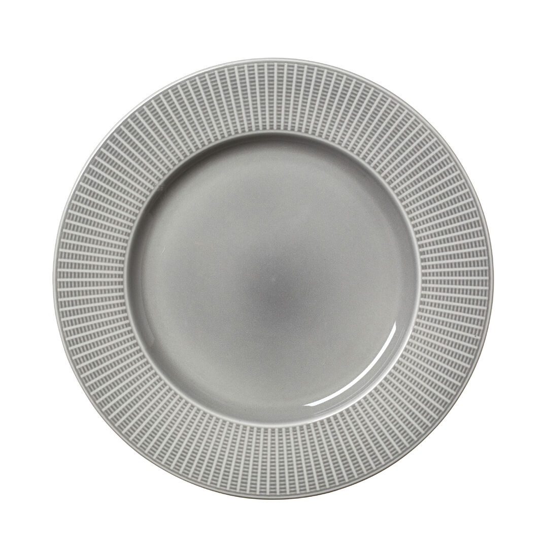 Willow Mist Large Gourmet Plate 28.5cm Ceramic Food Plate Tableware Pack of 6