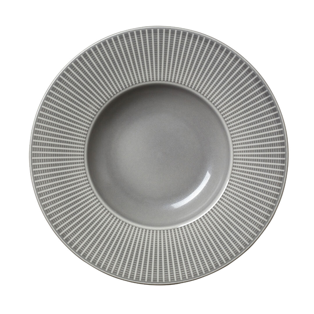 Willow Mist Gourmet Deep Rim Bowl 28.5cm (11 1/4"") Ceramic Tableware Pack of 6
