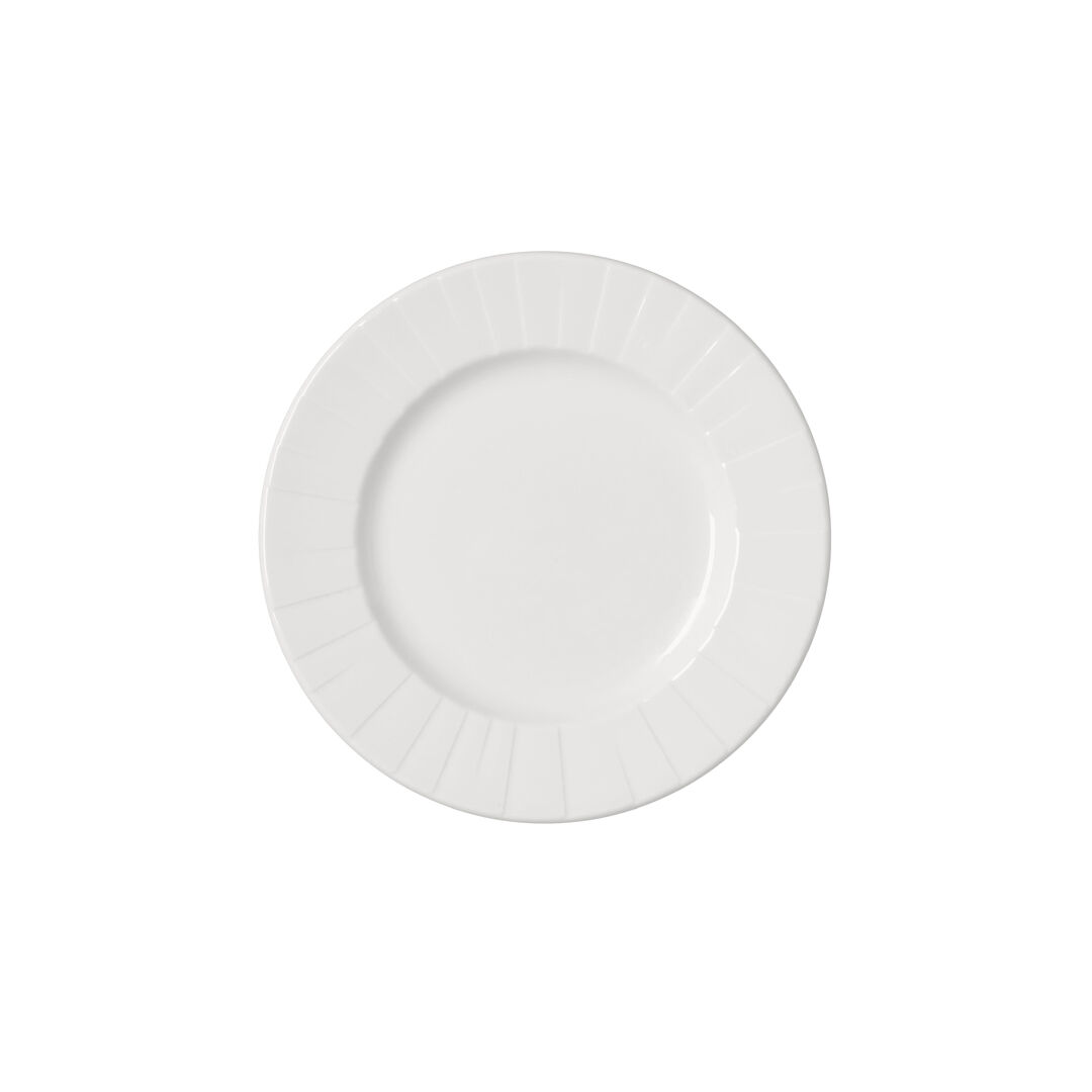 Alina Mid Rim Plate 16cm Ceramic Serving Plate Kitchen Tableware Pack of 36