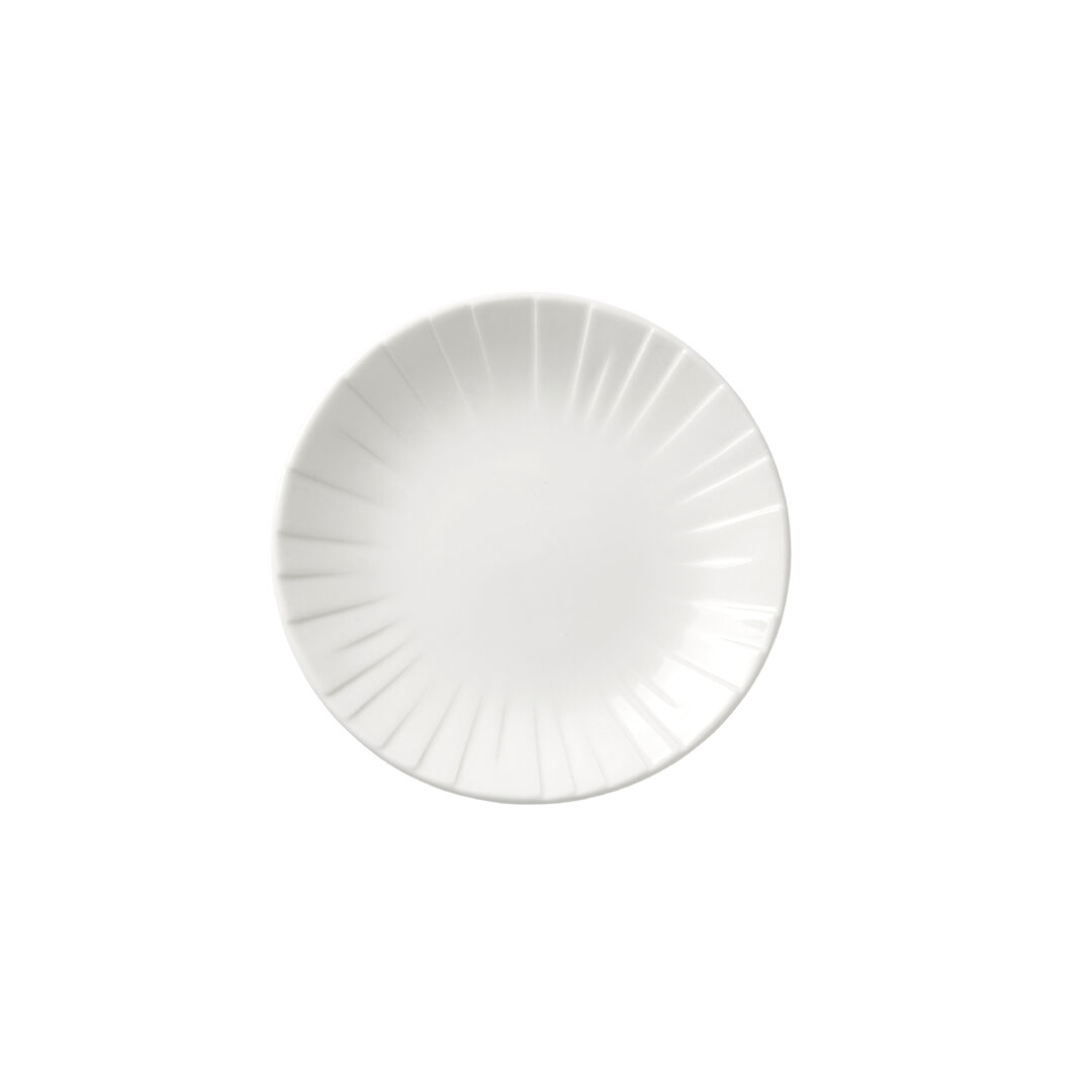 Alina Coupe Plate 15.25cm (6"") Ceramic Serving Plate Set Tableware Pack of 12