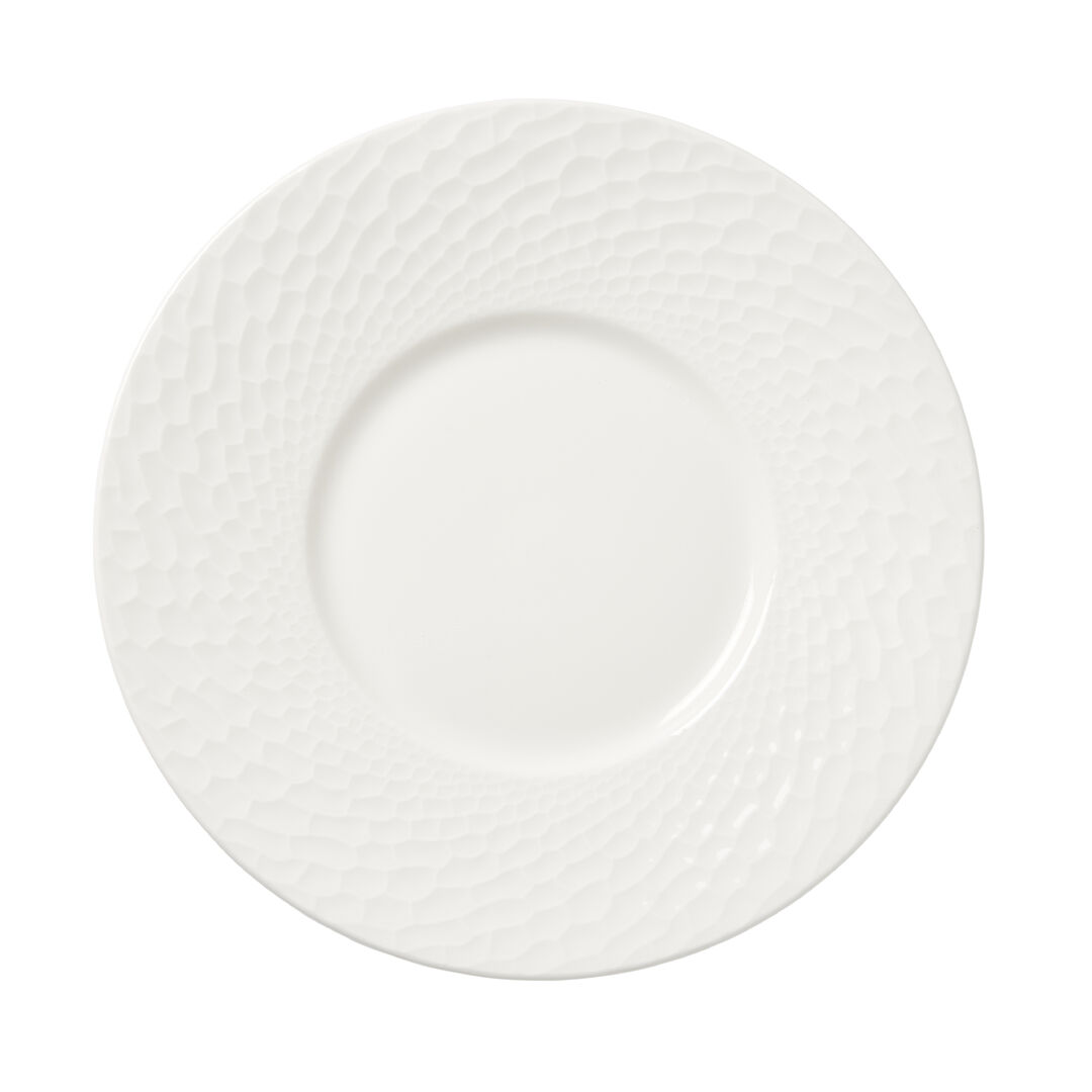 Morella Gourmet Medium Well Plate 28.5cm Ceramic Food Plate Tableware Pack of 6