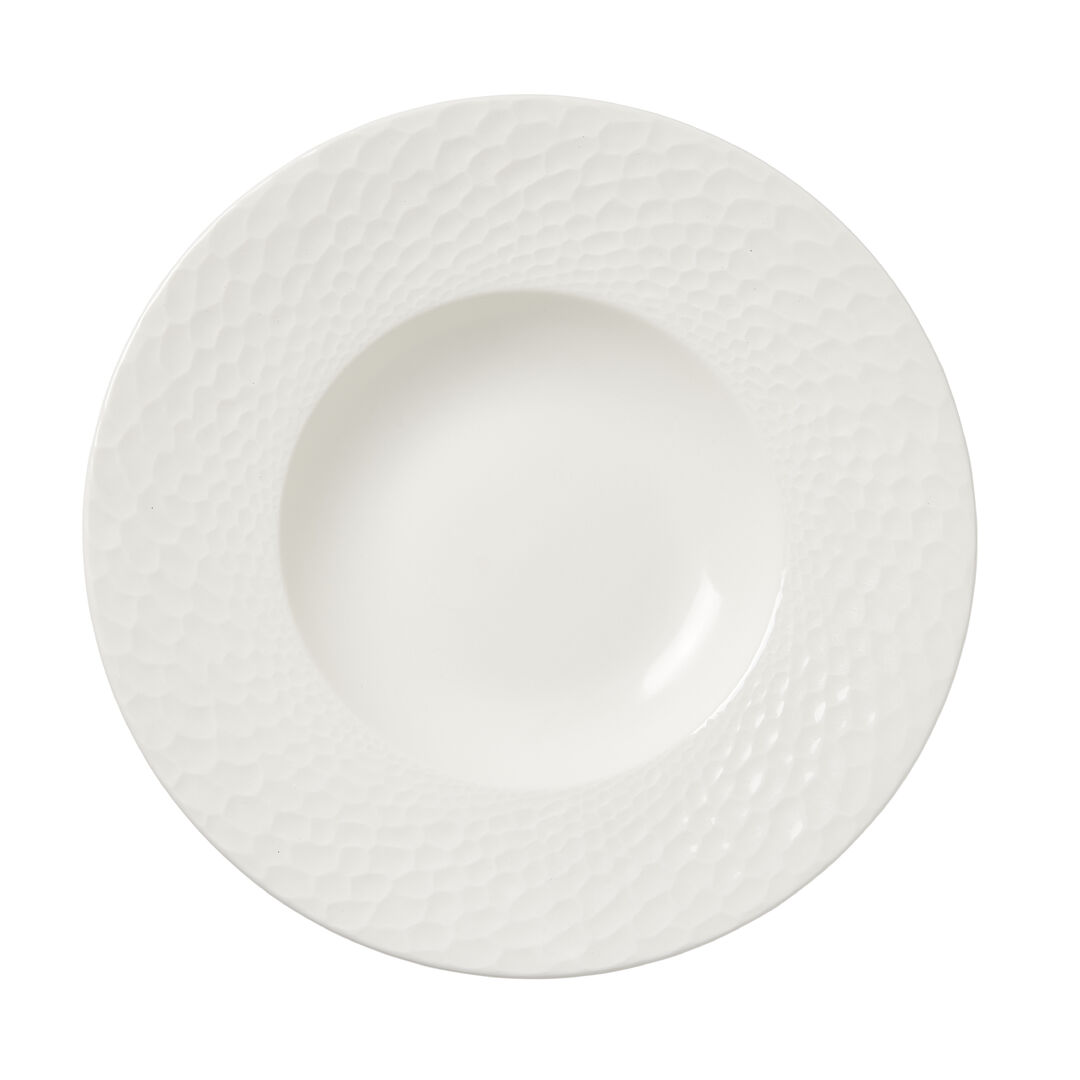 Morella Gourmet Deep Rimmed Bowl 28.5cm (11 1/4"") Ceramic Tableware Pack of 6