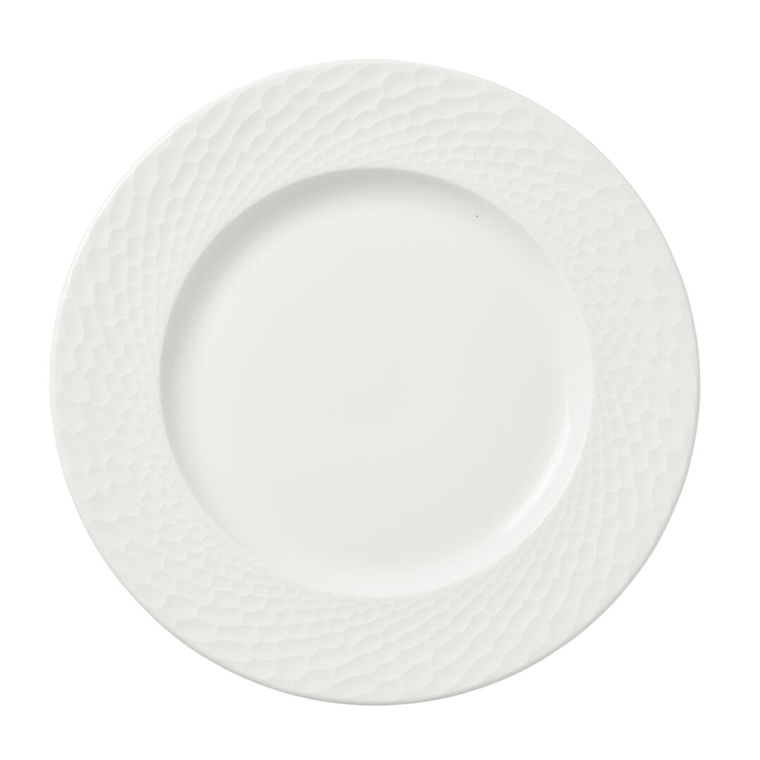 Morella Mid Rim Plate 30cm (11 3/4"") Ceramic Serving Plate Tableware Pack of 12