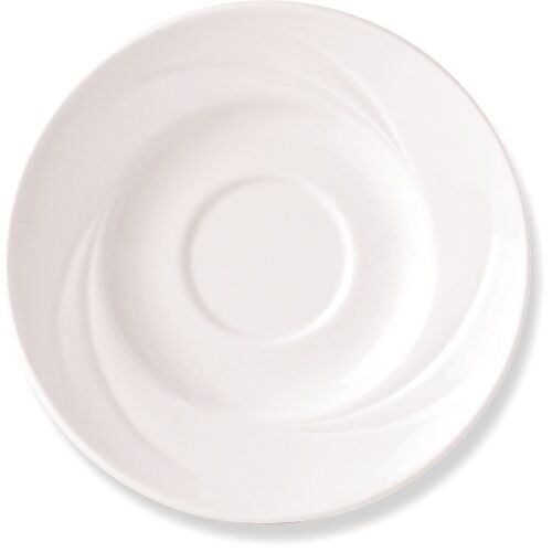 Alvo Saucer 11.75 cm 4 5/8"" Ceramic Serving Plate Set Tableware Pack of 36
