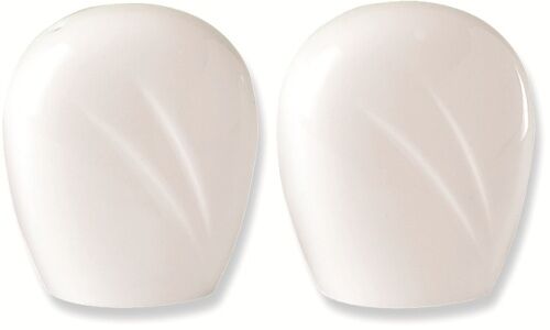 Alvo Pepper Pot Ceramic White Tableware Presentation Pepper Pot Set Pack of 12