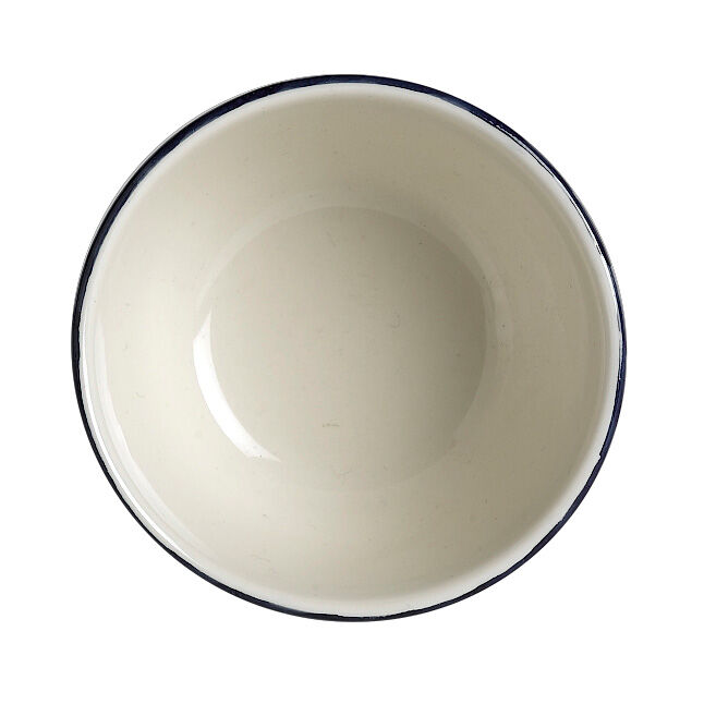 Puebla Blue Bouillon Cup 26cl (9oz) Ceramic Drinking Cup Tableware Pack of 24