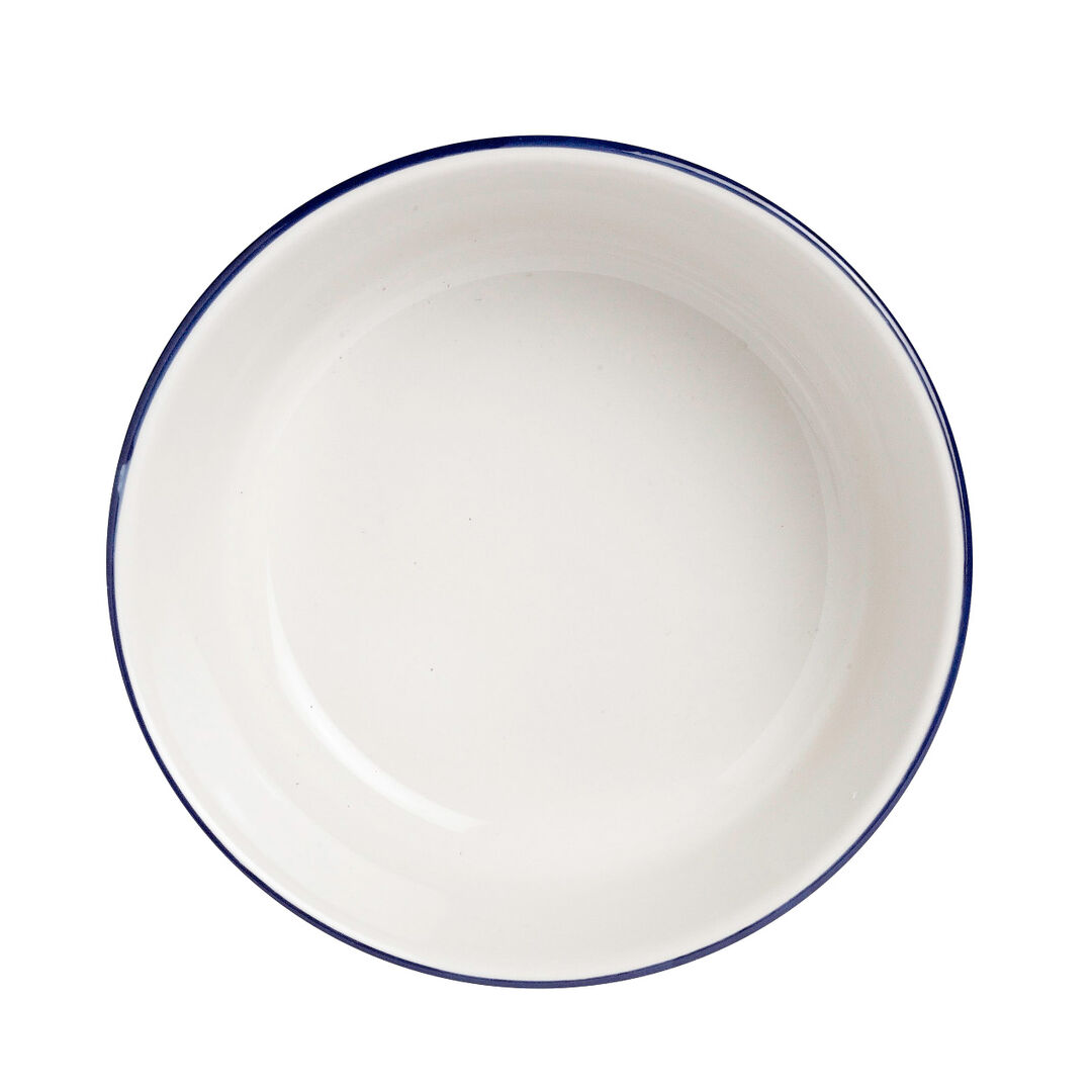 Puebla Blue Astro Bowl 48.25cl (17oz) Ceramic Bowl Set Tableware Pack of 12