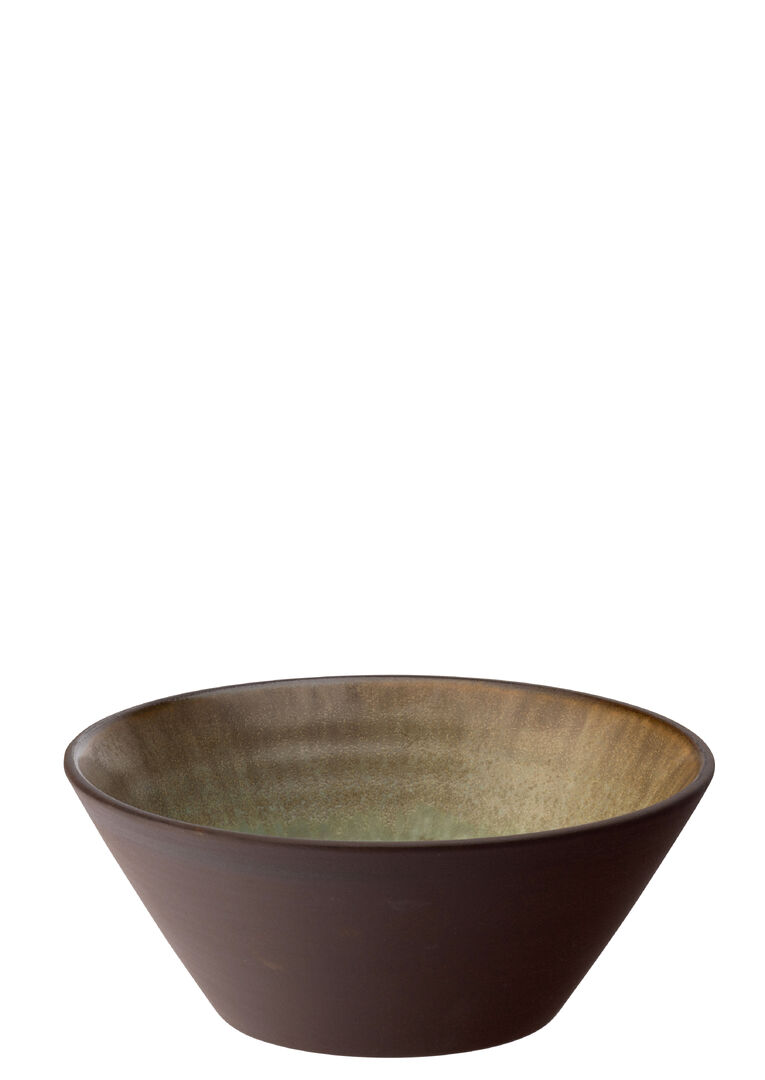 Knead Conical Bowl 6"" (16cm) Porcelain Bowl Set Home Hotel Tableware Pack of 6