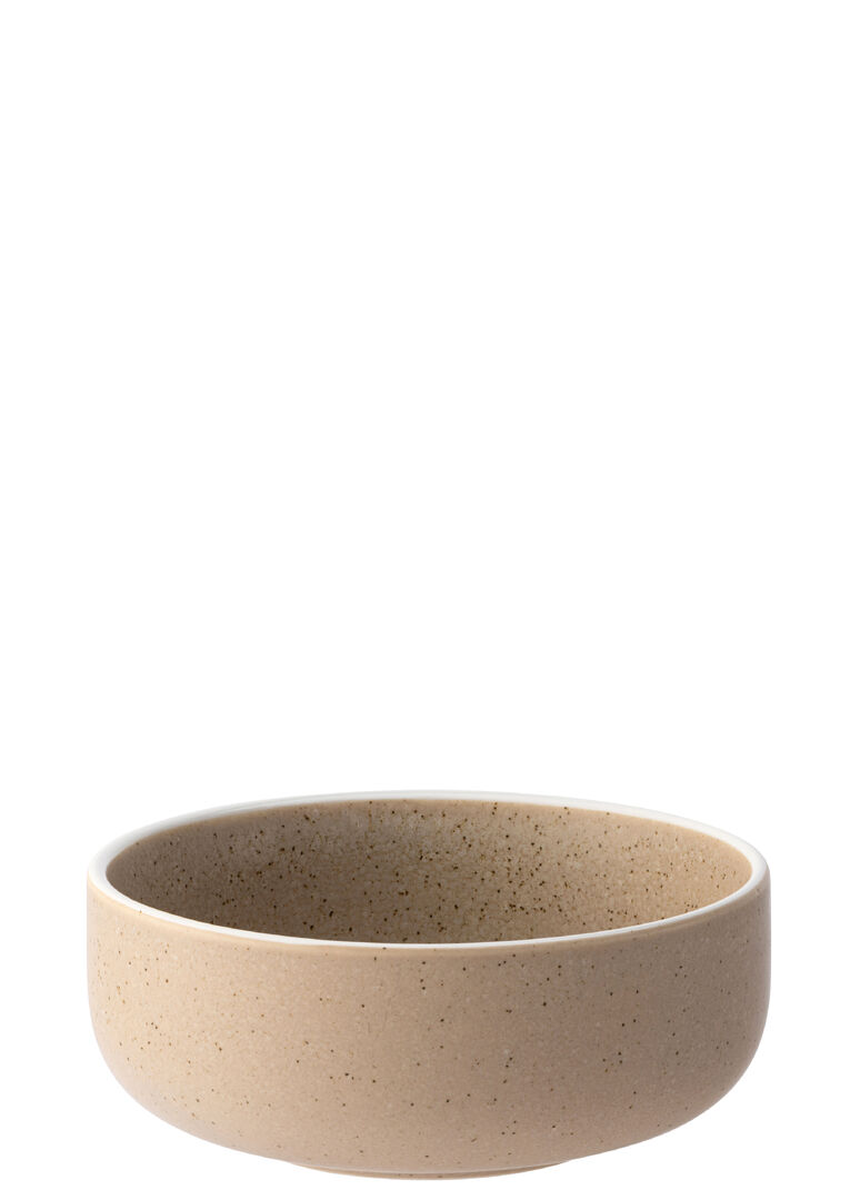 Forma Sand Bowl 5.75"" (14.5cm) Porcelain Bowl Set Home Tableware Pack of 6