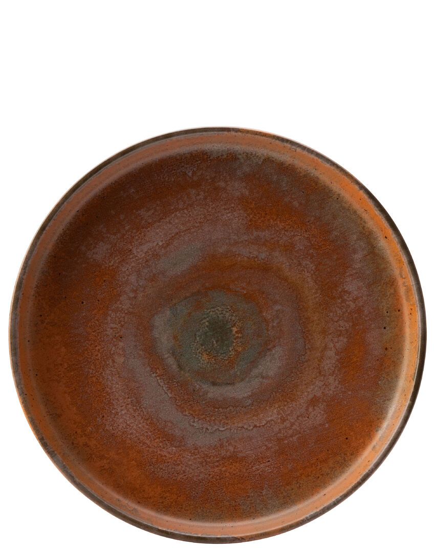 Kindling Coupe Plate 8.5"" (22cm) Ceramic Tableware Serving Plate Set Pack of 6