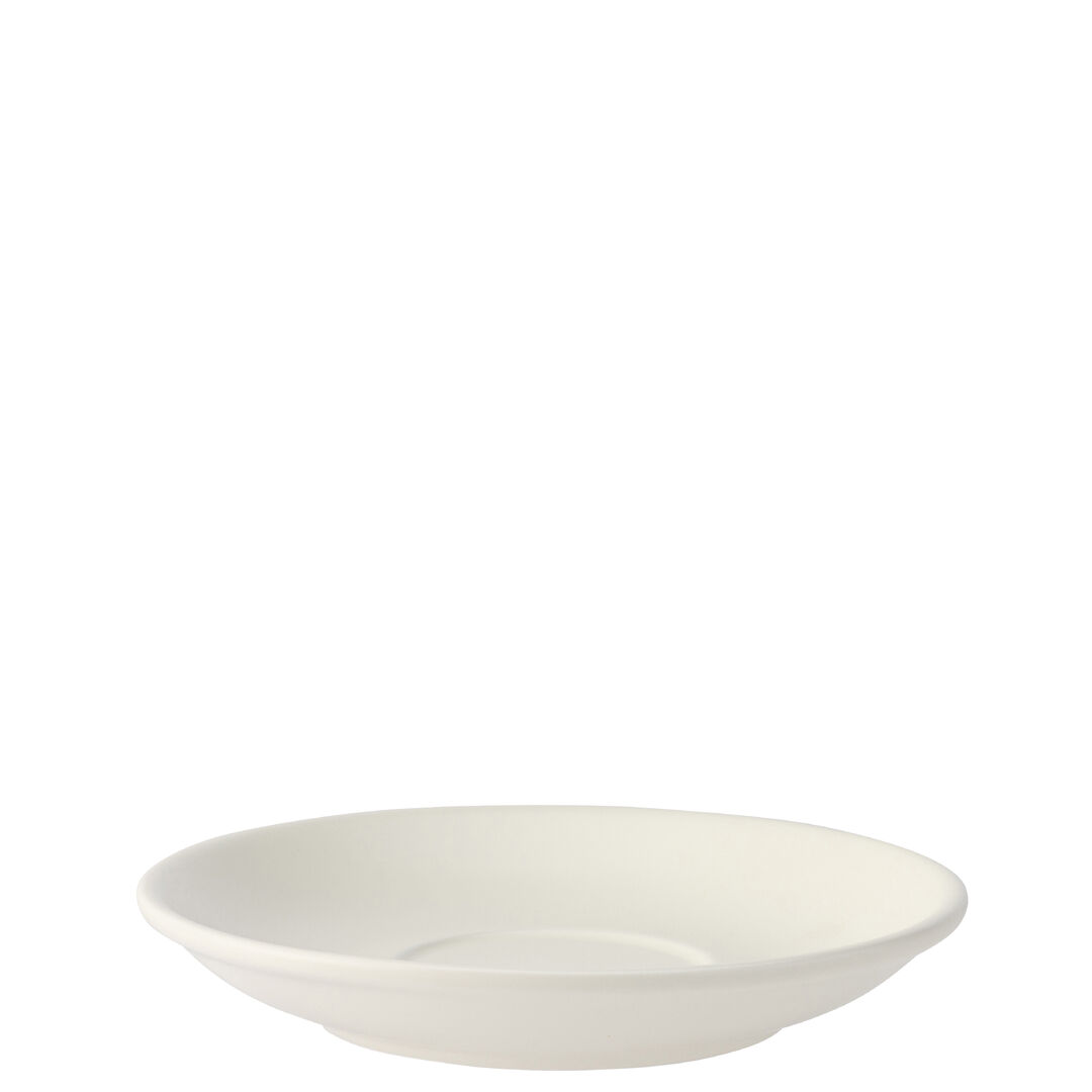 Barista Matt White Saucer 5.5"" Porcelain Saucer Plate Tableware Pack of 12