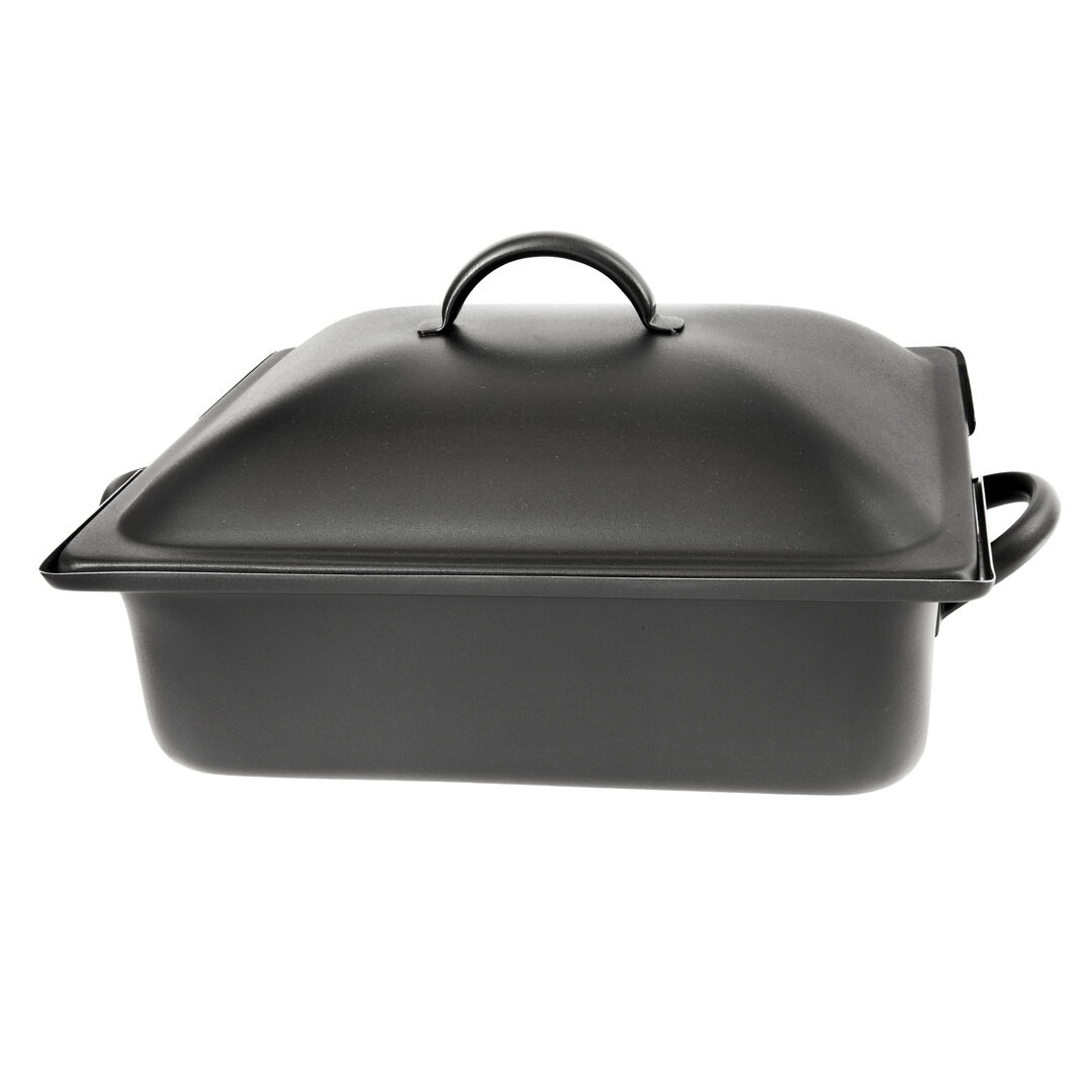 Homestyle Black Induction Rectangular Chafer 3.8L 39.4x27.9x20.3cm Pack of 1
