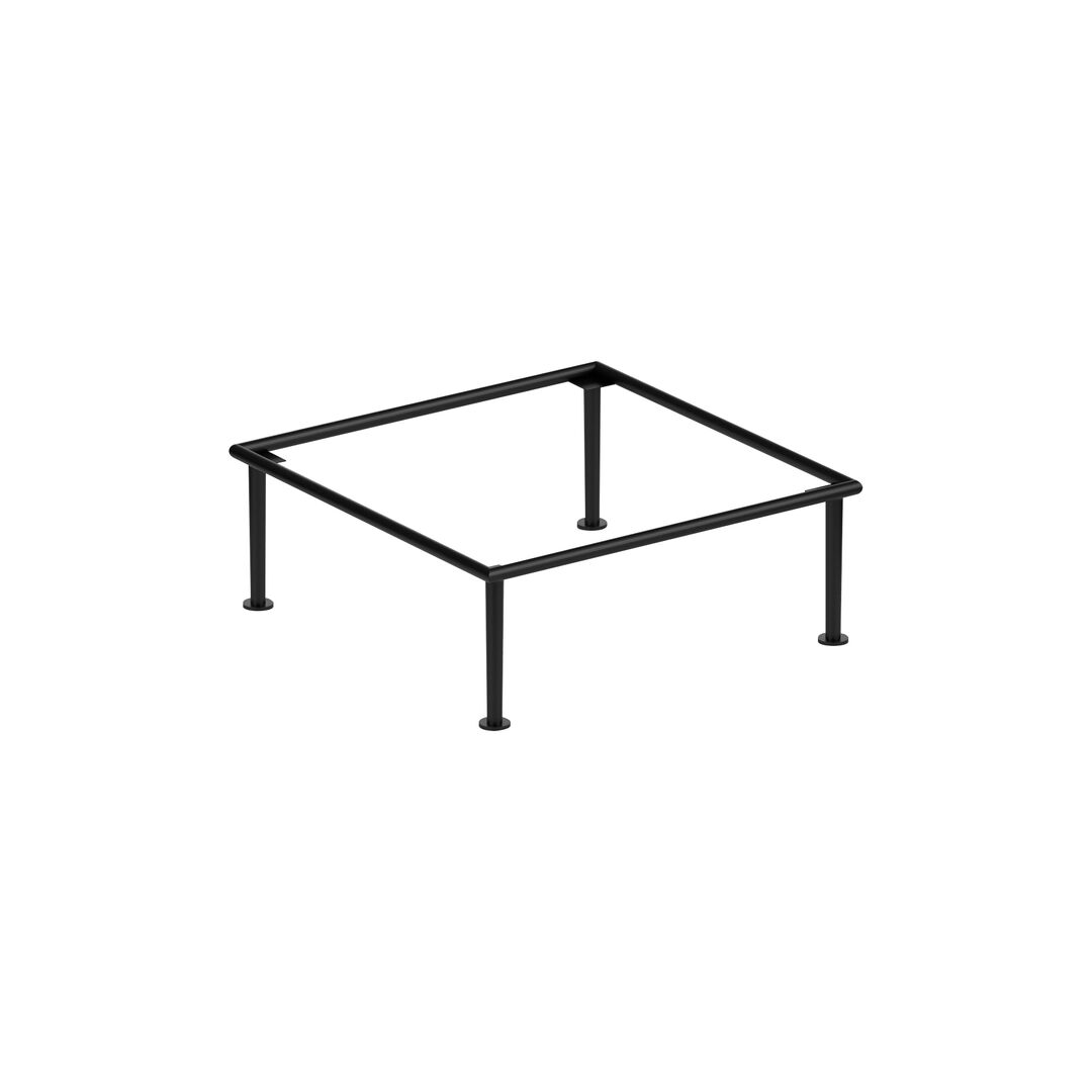 Fusion Black Square Riser 35.6x12.7cm Buffet Display Serving Stand Pack of 1