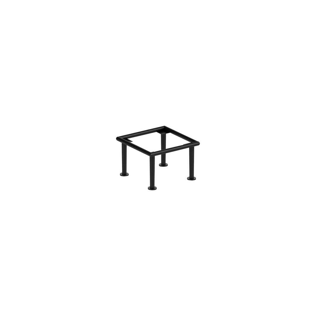Fusion Black Square Riser 15.2x10cm Buffet Display Catering Stand Pack of 1