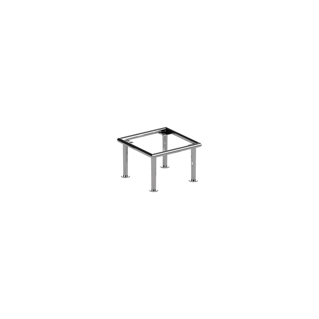 Fusion Stainless Steel Square Riser 15.2x10cm Buffet Display Stand Pack of 1