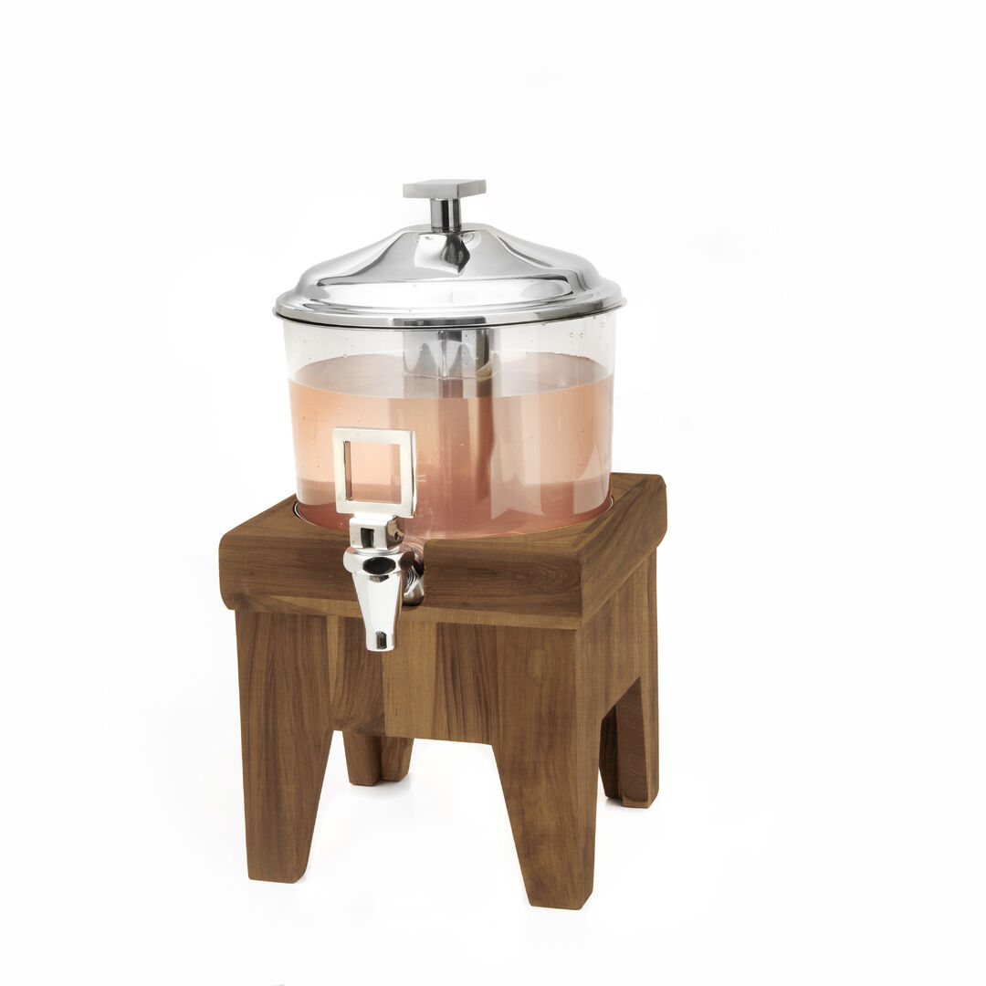 Fusion Teak Juicer with Teak Wood Base &amp; Stainless Steel Nest Holder Pack of 1