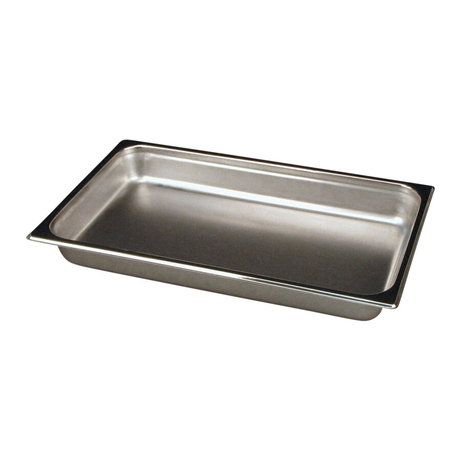 Stainless Steel Rectangle Food Pan 7.5L 8QT Buffet Steam Catering Pack Of 1