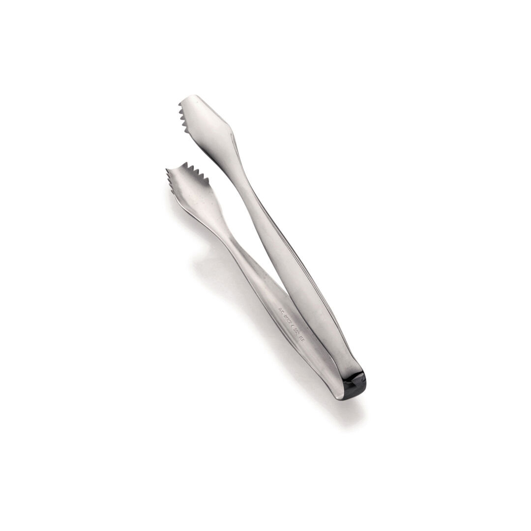 Ice Tong Stainless Steel Buffet Catering Use 17.8cm Durable Grip Tool Pack of 6