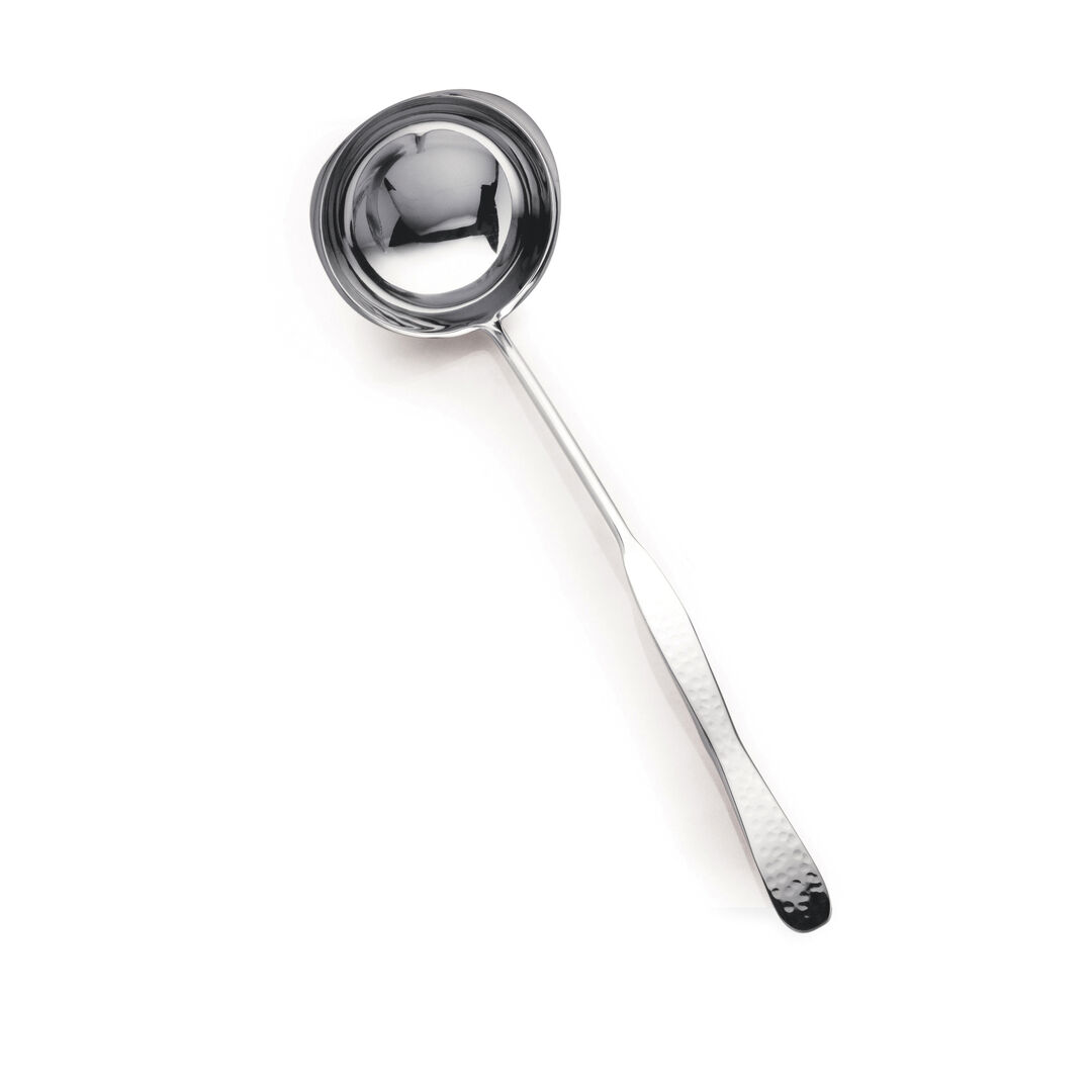 Hammered Soup Punch Ladle 33 cm (13"") 4oz Serving Ladle Tableware Pack of 6