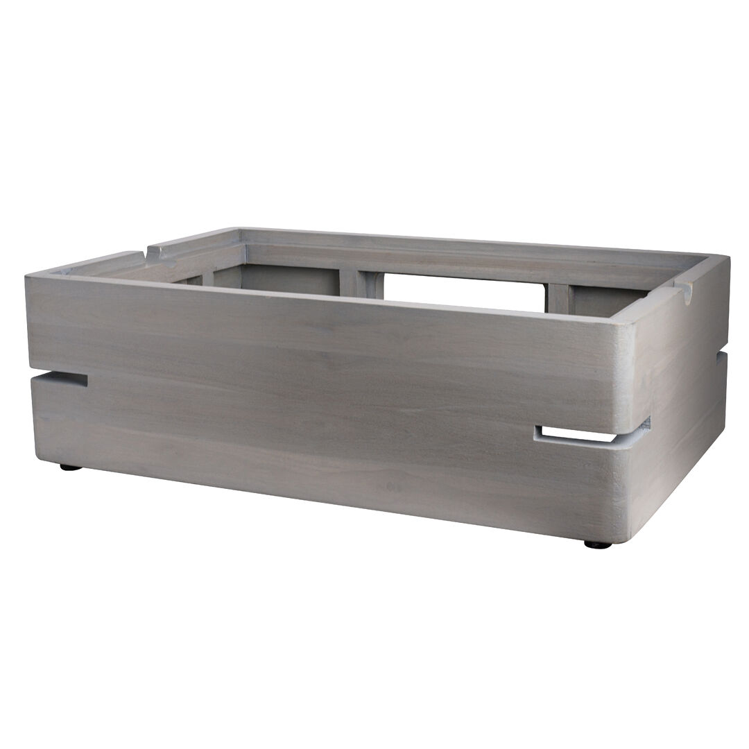 Fusion Grey Wash Riser GN1/1 58.4x38.1x18.4cm Buffet Display Block Pack of 1