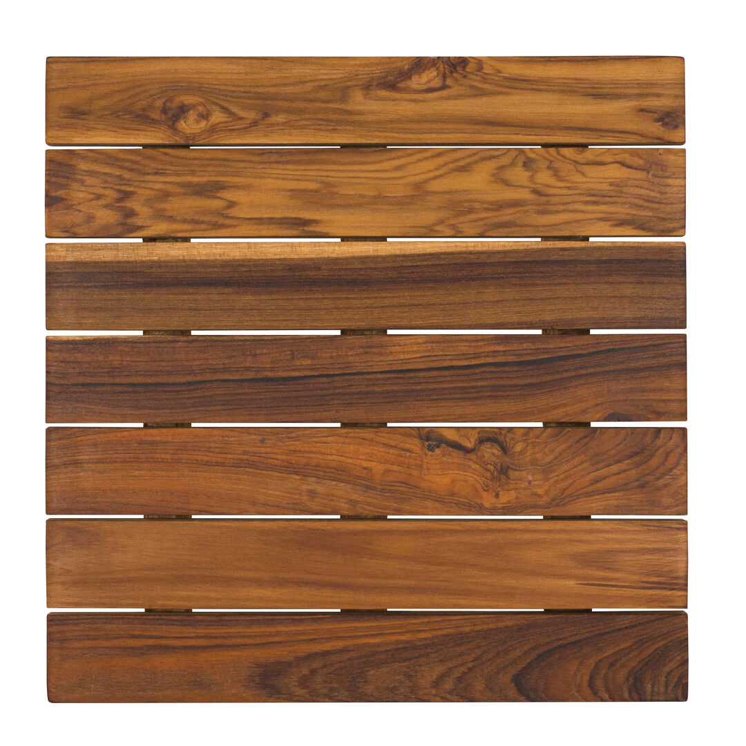 Fusion Teak Square Tile 30.5cm 12"" Buffet Display Riser Serving Plate Pack Of 1