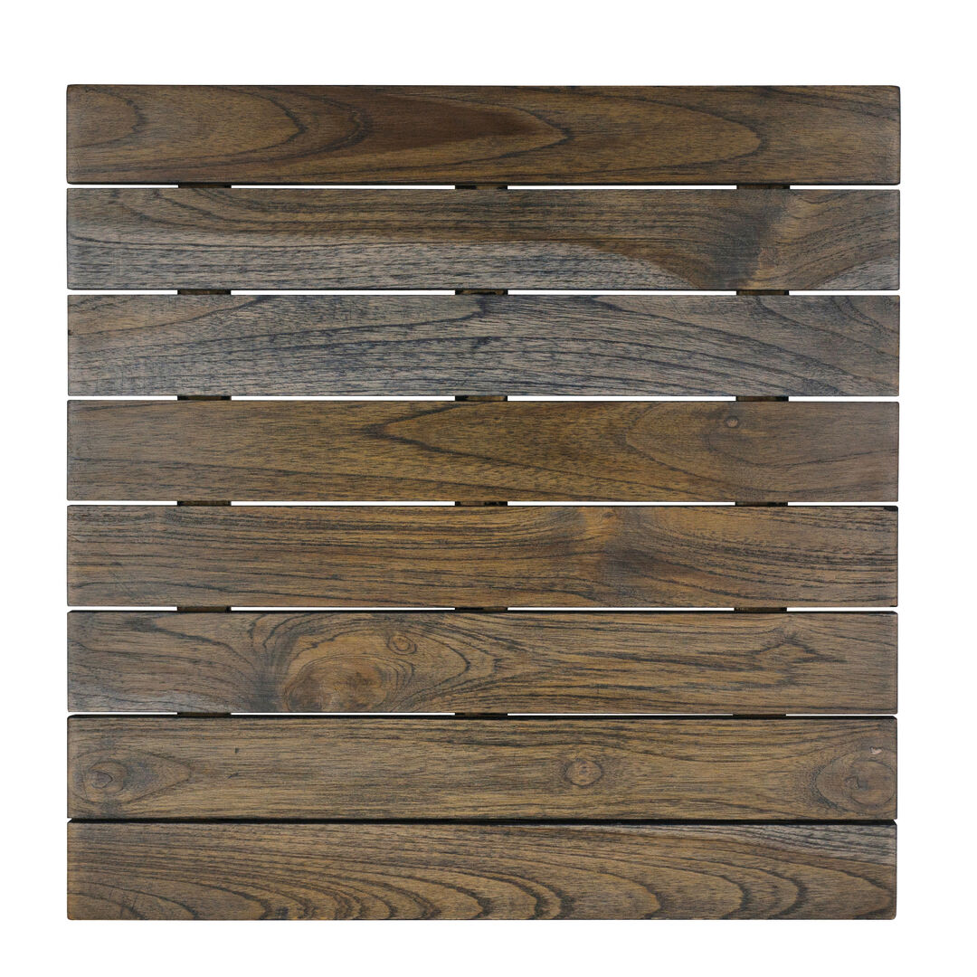 Fusion Ash Grey Square Tile 35.6cm 14"" Buffet Display Riser Plate Pack Of 1