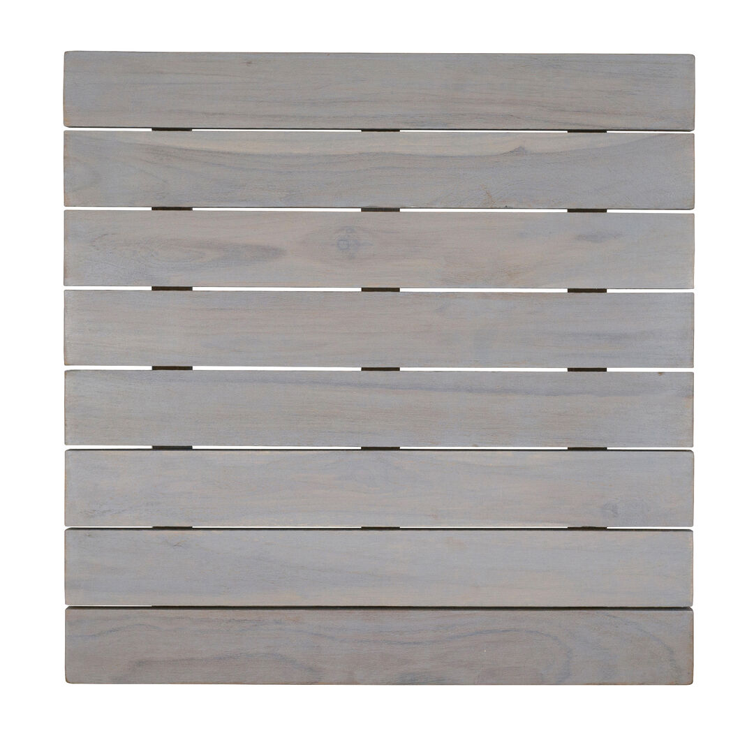 Fusion Grey Wash Square Tile 35.6cm 14"" Buffet Display Riser Plate Pack Of 1