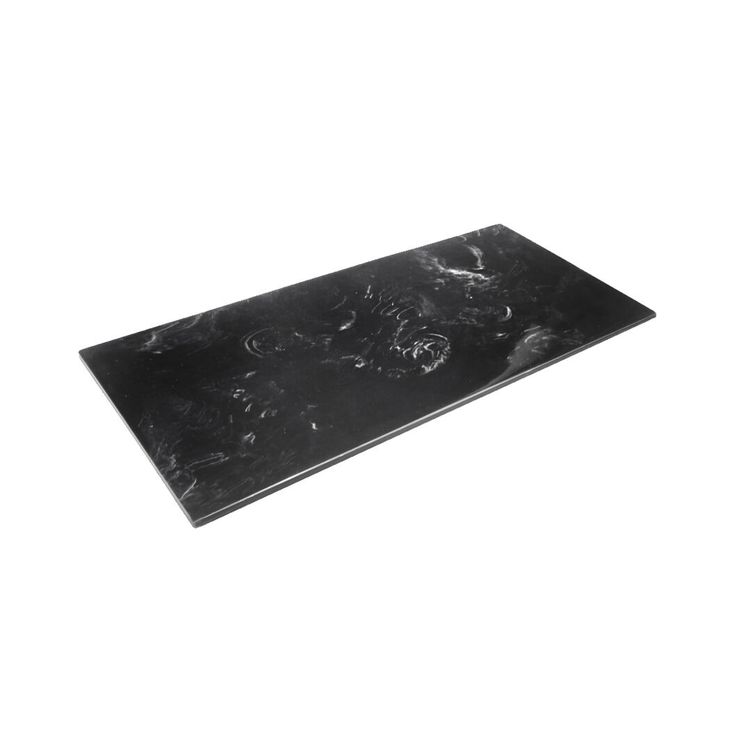 Fusion Grey Marble Resin Rectangle Tile 60.9x27.9cm 24x11"" Buffet Pack Of 1