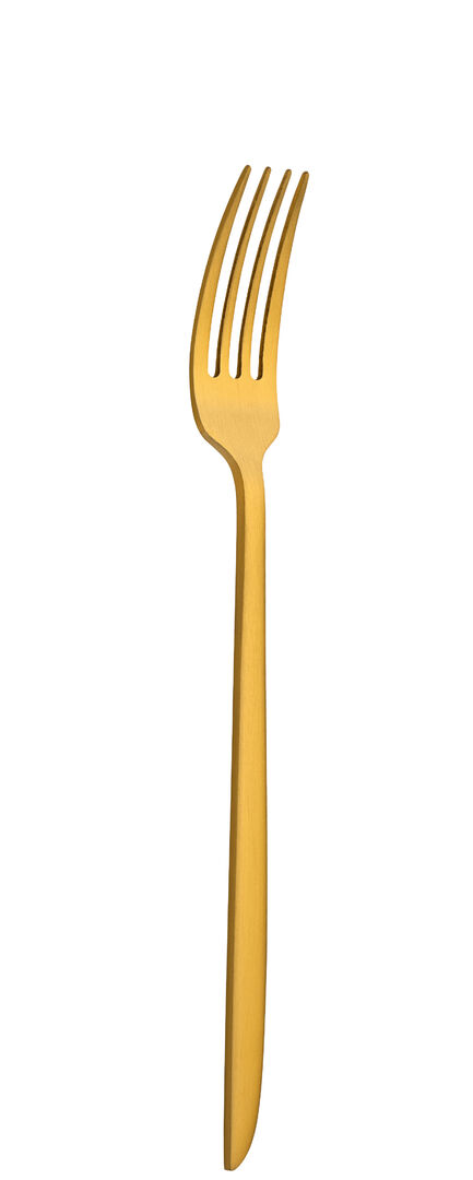 Orca Matt Gold Table Fork Stainless Steel Table Fork Tableware Pack of 12