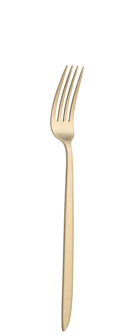 Orca Matt Champagne Dessert Fork Stainless Steel Cutlery Tableware Pack of 12
