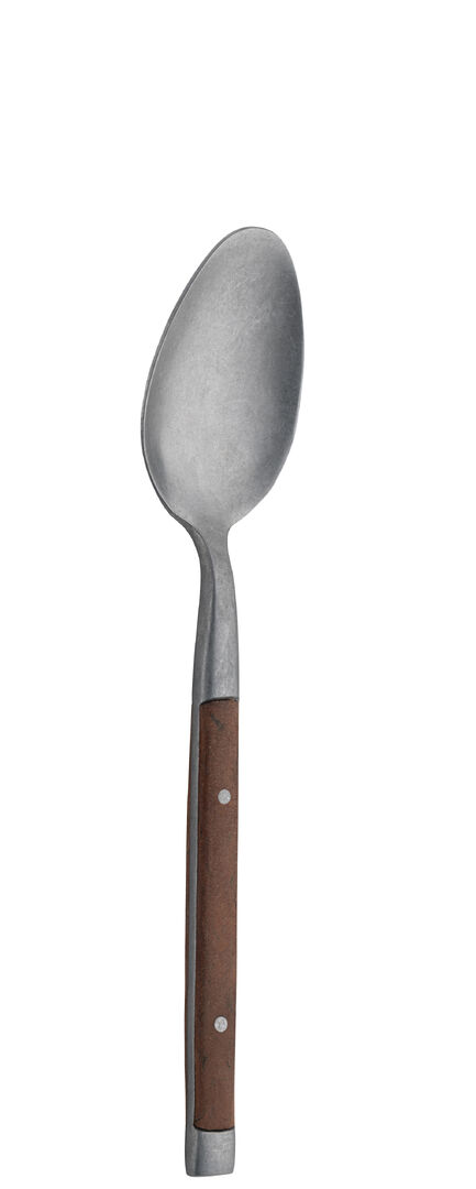 Rustic Rumbled Table Spoon Stainless Steel Spoon Cutlery Tableware Pack of 12