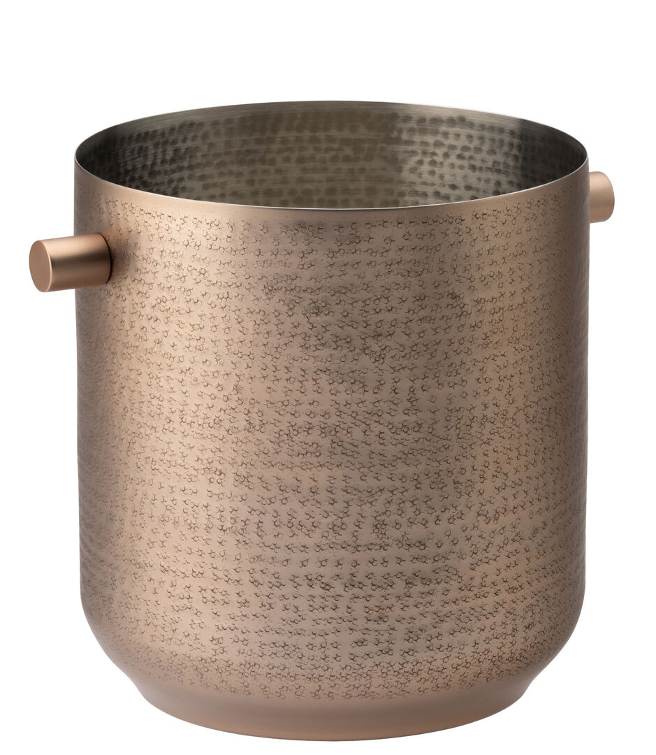 Aged Copper Wine Bucket 19.5 x 21 cm Rustic Barware Chiller Ice Tub Pack of 6