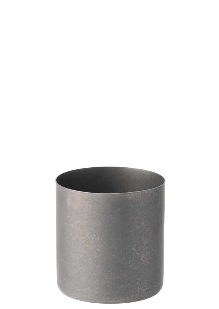 Vintage Steel Chip Cup 3.5"" (8.5cm) 47.5cl Stainless Steel Tableware Pack of 12