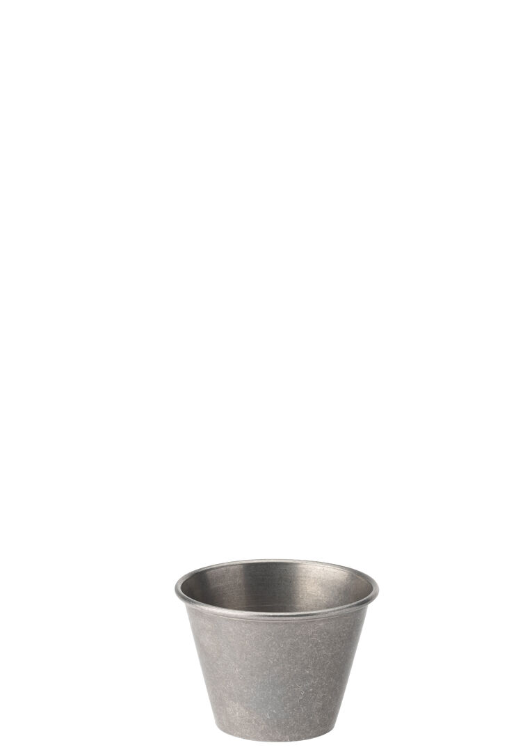Vintage Steel Ramekin 2.5oz (7cl) Stainless Steel Bowl Tableware Pack of 24