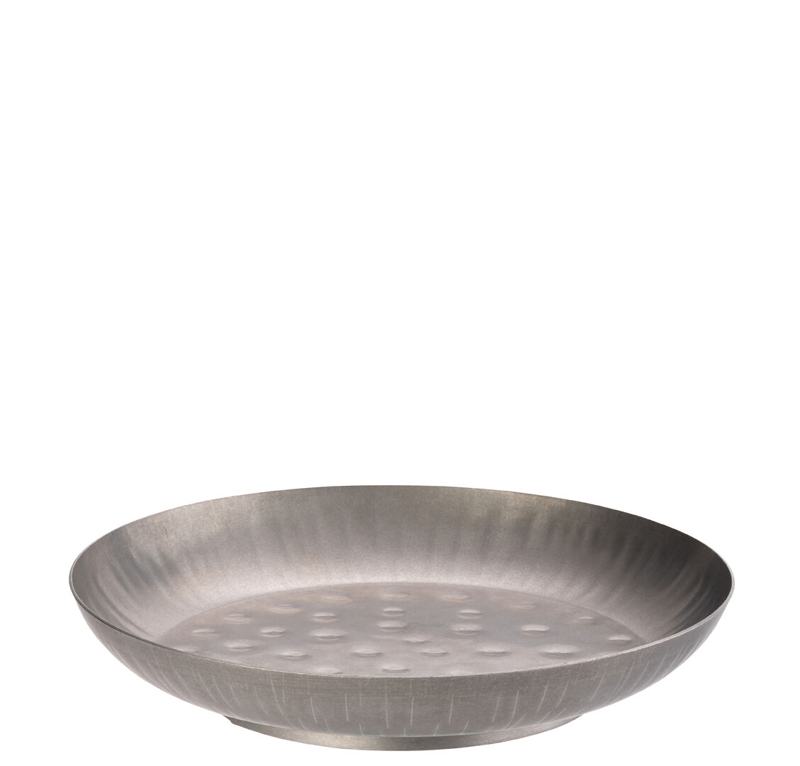Vintage Steel Seafood Tower Serving Bowl 24.5cm Table Presentation Pack of 1