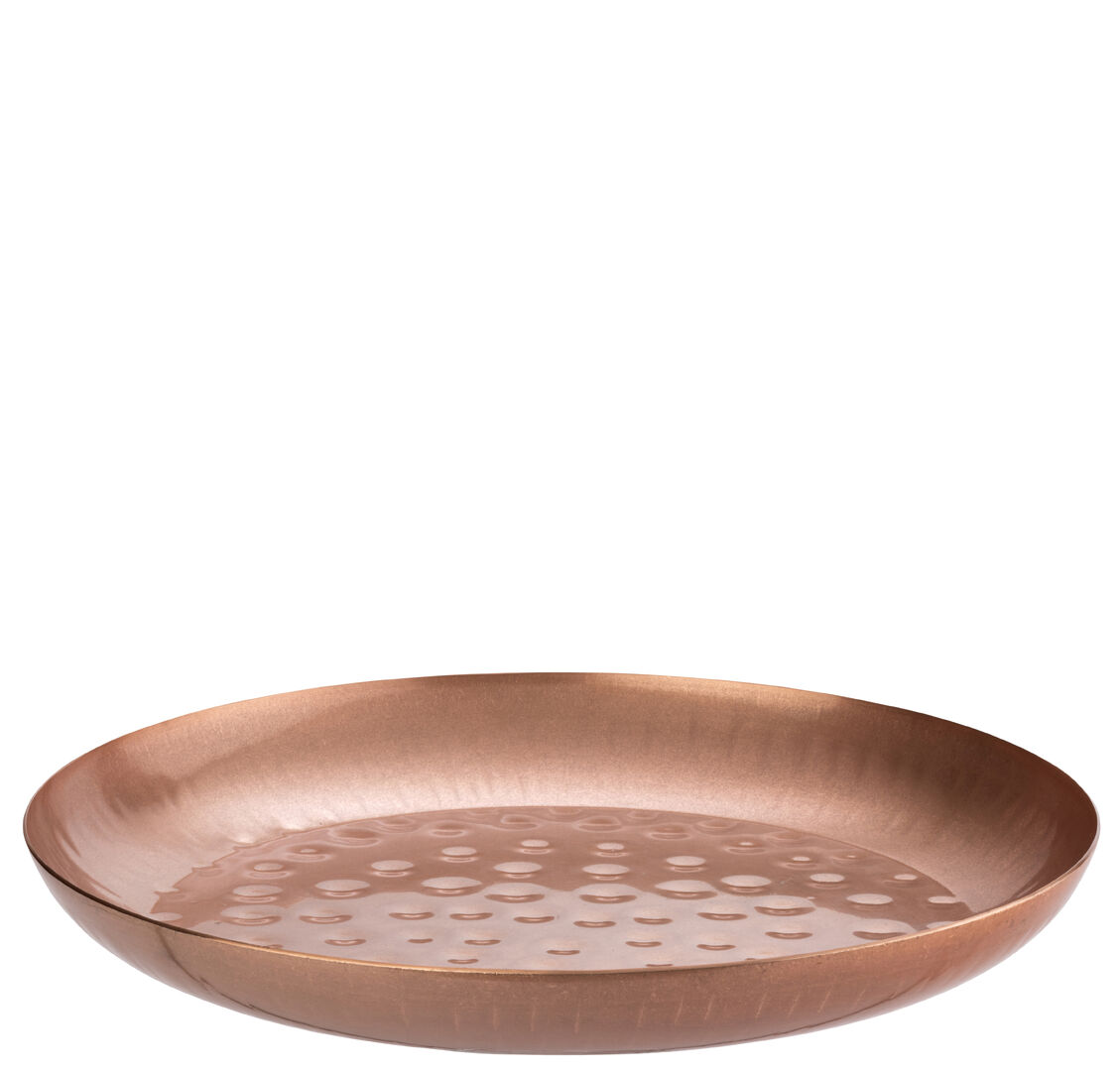 Vintage Copper Seafood Tower Serving Bowl (35cm) Table Presentation Pack of 1