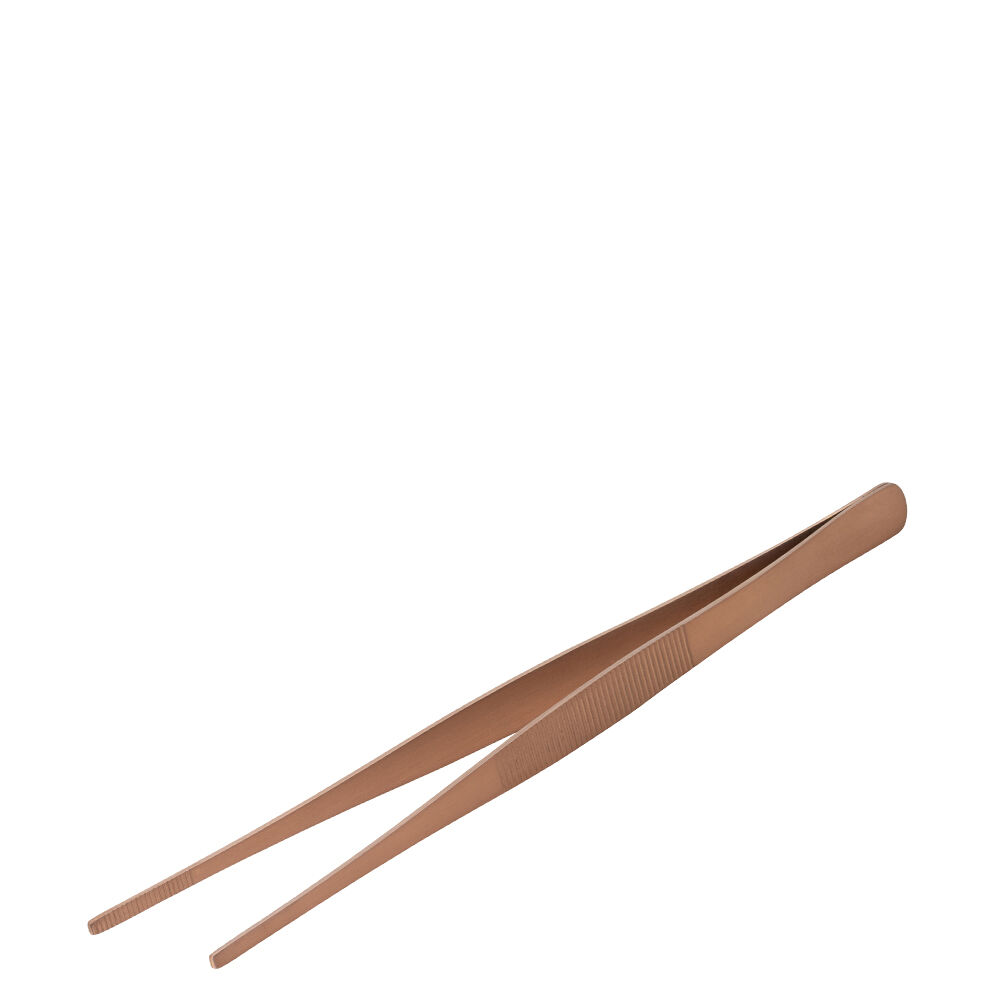 Brushed Copper Cocktail Tweezers 25cm Barware Garnish Tool Pubs Bar Pack of 6