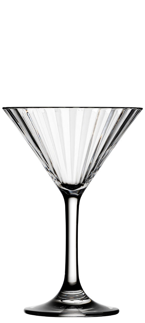 Polycarbonate Hastings Martini Glass 23.5cl Elegant Lucent Drinkware Pack of 6