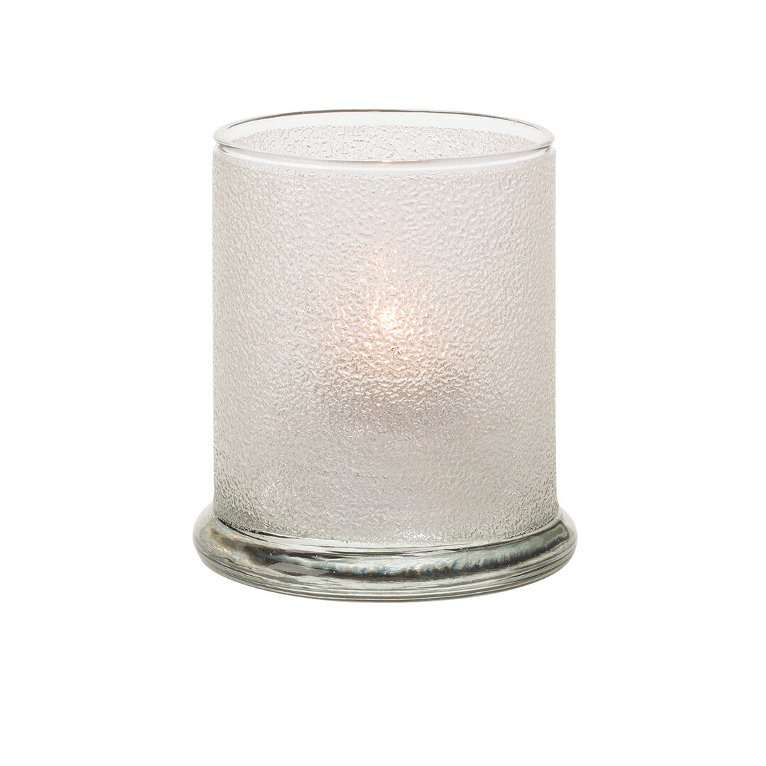 Columns Clear Ice Votive 7.6 x 9.2cm Glassware Table Lighting Set Pack of 12