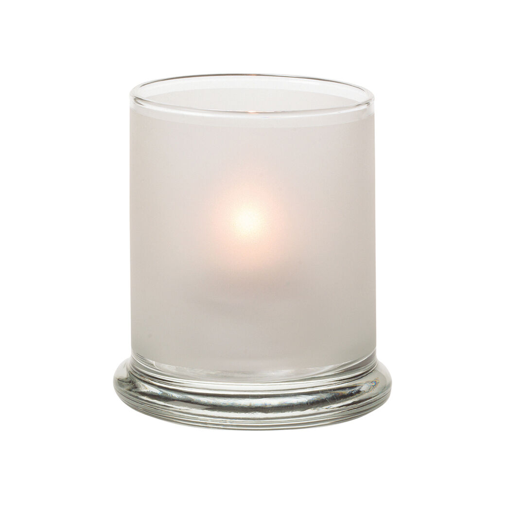 Columns Satin Crystal Votive 7.6 x 9.2cm Glassware Table Lighting Pack of 12